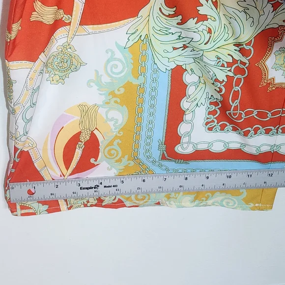 Miss Avenue Boho Print Wide Leg Flowy Pants Size Medium - Picture 6 of 10